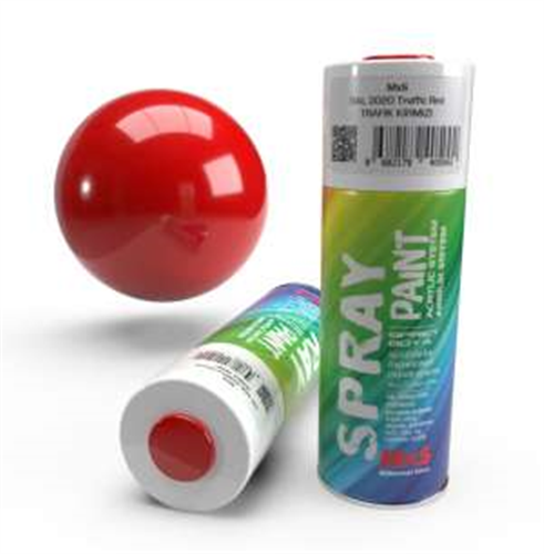 MXS SPREY BOYA 400 ML TRAFİK KIRMIZI / 12